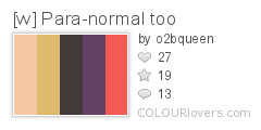 [w]_Para-normal_too